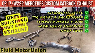 Best Sounding AMG Exhaust in the World?!! | Design, Fabrication & Comparison
