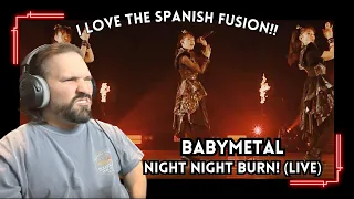 EDM Producer Reacts To BABYMETAL - Night Night Burn! Live at Legend Metal Galaxy