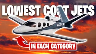 Top 5 Lowest Cost Private Jets 2022 | In Each Category