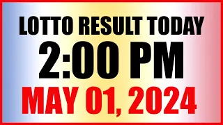 Lotto Result Today 2pm May 1, 2024 Swertres Ez2 Pcso