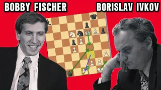 Fantastic Mid-Game Strategy ! | Bobby Fischer vs. Borislav Ivkov, 1970