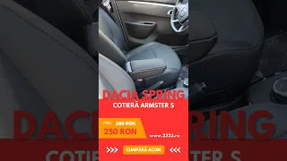 Cotieră pentru Dacia Spring (10.2020-) Armster S Standard, piele ecologica