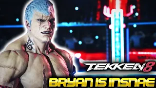 TEKKEN 8 BRYAN IS INSANE | Huge Combos & Comebacks