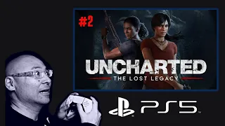 🇰🇿 Загадочный конь Uncharted: The Lost Legacy PS5 4K 60fps🎮QazLetsPlay обзор игр , прохождение игр