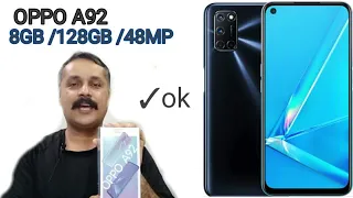 oppo a92 unboxing - oppo a92 unboxing | 1080p neo display,8gb/128gb | snapdragon 665 | 5000 mah