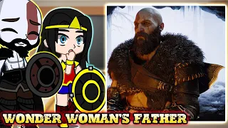 Justice League react to Kratos || GOW ||