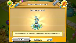 Upgrading Custom Decoration to Level 6 | Hay Day Level 142 😍