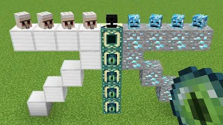 Which of the an ENDER GOLEM CREEPER what if you create in MINECRAFT