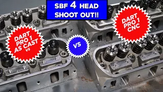 SBF HEAD TEST (DOES PORT VOLUME MATTER?) AS CAST vs CNC (THEN Nitrous)
