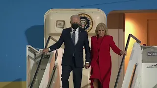 #G20RomeSummit - L’arrivo del Presidente degli Stati Uniti d’America Joseph R. Biden jr.