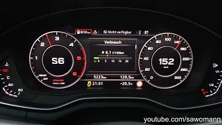 2018 Audi A4 Avant 2.0 TDI S tronic 190 HP 0-100 km/h & 0-100 mph Acceleration