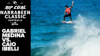 Gabriel Medina vs. Caio Ibelli HEAT REPLAY Rip Curl Narrabeen Classic Round of 16