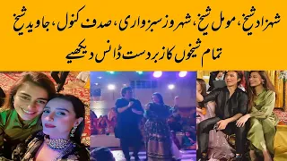 momal shaikh,shehzad shaikh,shehroz sabzwari,Javed shaikh dance performances at a wedding