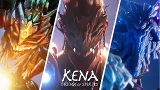 Kena: Bridge Of Spirits All Boss Battles & Ending (All Boss Fights) 4K 60FPS Spoilers