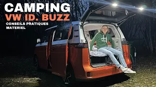 Je teste le camping en VW ID. Buzz: du très bon... et du mauvais