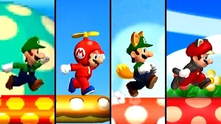 Evolution of Athletic Levels in New Super Mario Bros. (2006-2020)