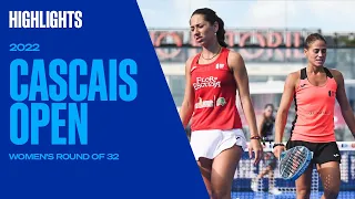 Highlights 🚺  Round of 32 (3) Cascais Open 2022