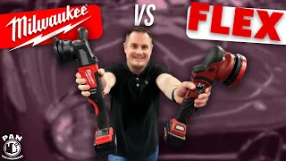 Milwaukee VS Flex - Cordless Polisher Battle!