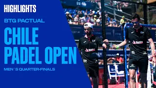 Quarter-Finals Highlights Pincho/Diestro Vs Chingotto/Garrido BTG Pactual Chile Padel Open