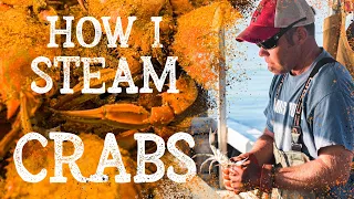 No Way OLD BAY?! Professional Crabber Teaches How To Steam Crabs