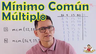 Mínimo común múltiplo de 2, 3, 4 o más números | La explicación más completa