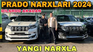 TAYOTA PRADO NARXLARI 2024 … Sergelidan Dilshod akadan pradolar … 120 150 200…