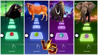 Funny Ferdinand🆚Funny Cow Dance🆚Funny Mammoth🆚Funny Elephant⚡Who is best?🎶🎮#coffindance #tileshop