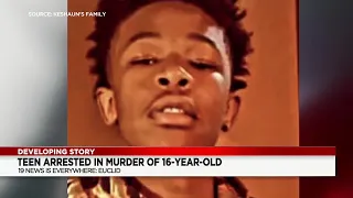 Teen arrested in murder of 16-year-old Euclid boy