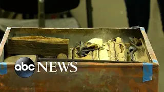 Inside the second 1887 Virginia time capsule