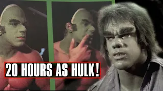 How hard was getting into the Hulk makeup for Lou Ferrigno