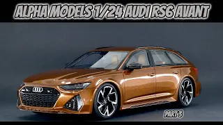 Part 3 - Alpha Model 1/24 Audi RS6 Avant Video Build