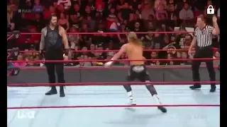 Roman Reigns vs Dolph Ziggler, 1 October 2018