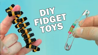 DIY Fidget toy! Viral TikTok fidget toys | 3 Simple & Easy Fidget Toys Ideas