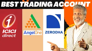 25 Differences: ICICI Direct VS Angel One VS Zerodha, Best Trading Account | Anurag Aggarwal