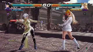 Tekken 7 ranked match - Minhler (Zafina) vs harusuke (Lili)