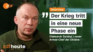 Der neue ukrainische Armee-Chef im Exklusiv-Interview I auslandsjournal