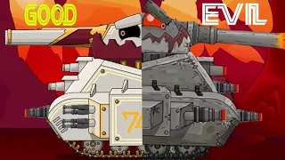 What if Good Leviathan never Reborn - cartoon about tanks reversed @HomeAnimations