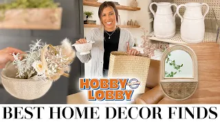 WHAT TO BUY AT HOBBY LOBBY 2023 | HOBBY LOBBY SHOP WITH ME AND HAUL | AFFORDABLE HOME DECOR