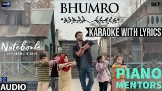 Bumro | Notebook | Karaoke With Lyrics | Chorus inc.