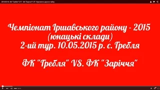 2015-05-10. ФК "Гребля"-U17 - ФК "Заріччя"-U17. Фрагменти другого тайму