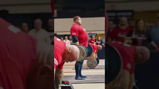 Big Z destroys deadlift ladder and Worlds Strongest Man masters