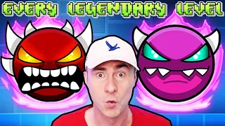 EVERY LEGENDARY LEVEL in GEOMETRY DASH