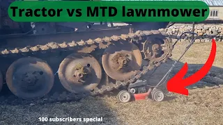 ТДТ-40 vs MTD газонокосилка. Kто победит?