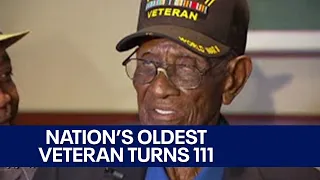 Nation's oldest veteran turns 111, Austin street named in his honor 5/2017 | FOX 7 Austin