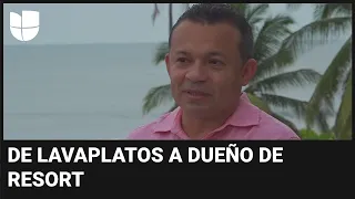 De lavar platos en EEUU a dueño de resort en su país: la historia de superación de este salvadoreño