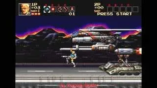 Contra: The Hard Corps (Sega Mega Drive) - (Stage 2a)