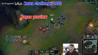 Yagao proview 2023/07/20 akali varus mid Korea challenger | BLG Yagao第一视角