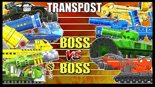 ❓WHAT IF the Boss was M270 | Monster Transpost Tank / WOT | Мультики про танки| Arena Tank Cartoon