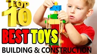 Top 10 BEST BUILDING TOYS! What are the best building / construction toys? | Beau's Toy Farm