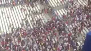 Fan violence erupts during England vs Russia match